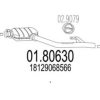 MTS 01.80630 Middle Silencer